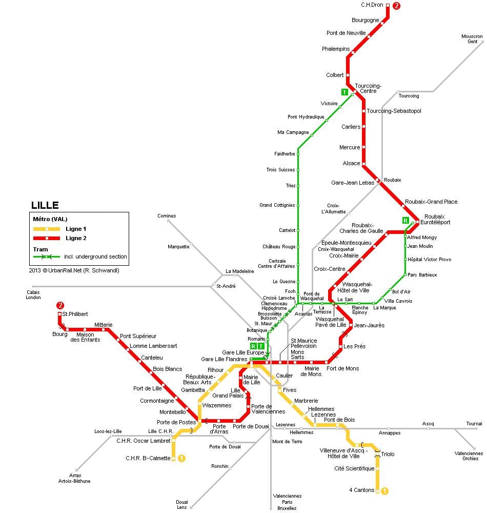 зураг Lille сургах