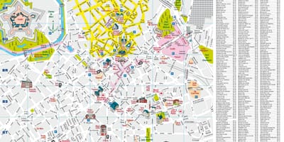Хотын газрын зураг Lille франц